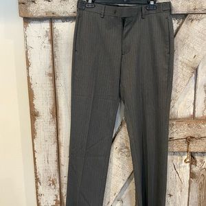 Men’s black stripe dress pant